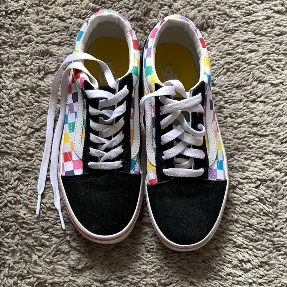 Vans Checkered colorful vans